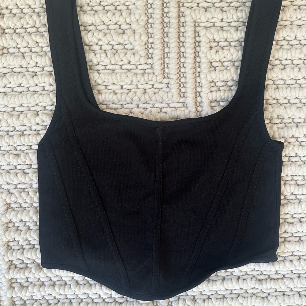 Brand new Corset stretchy Black Women's Top